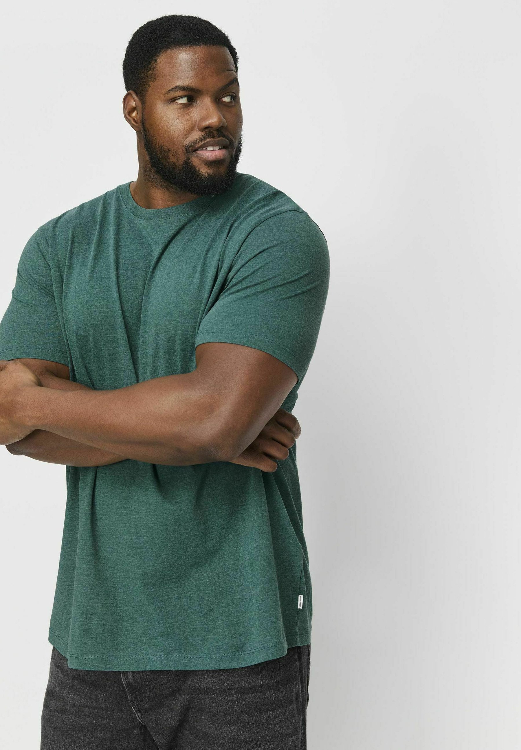 Jack & Jones T-shirt basic taglie forti - tempesta