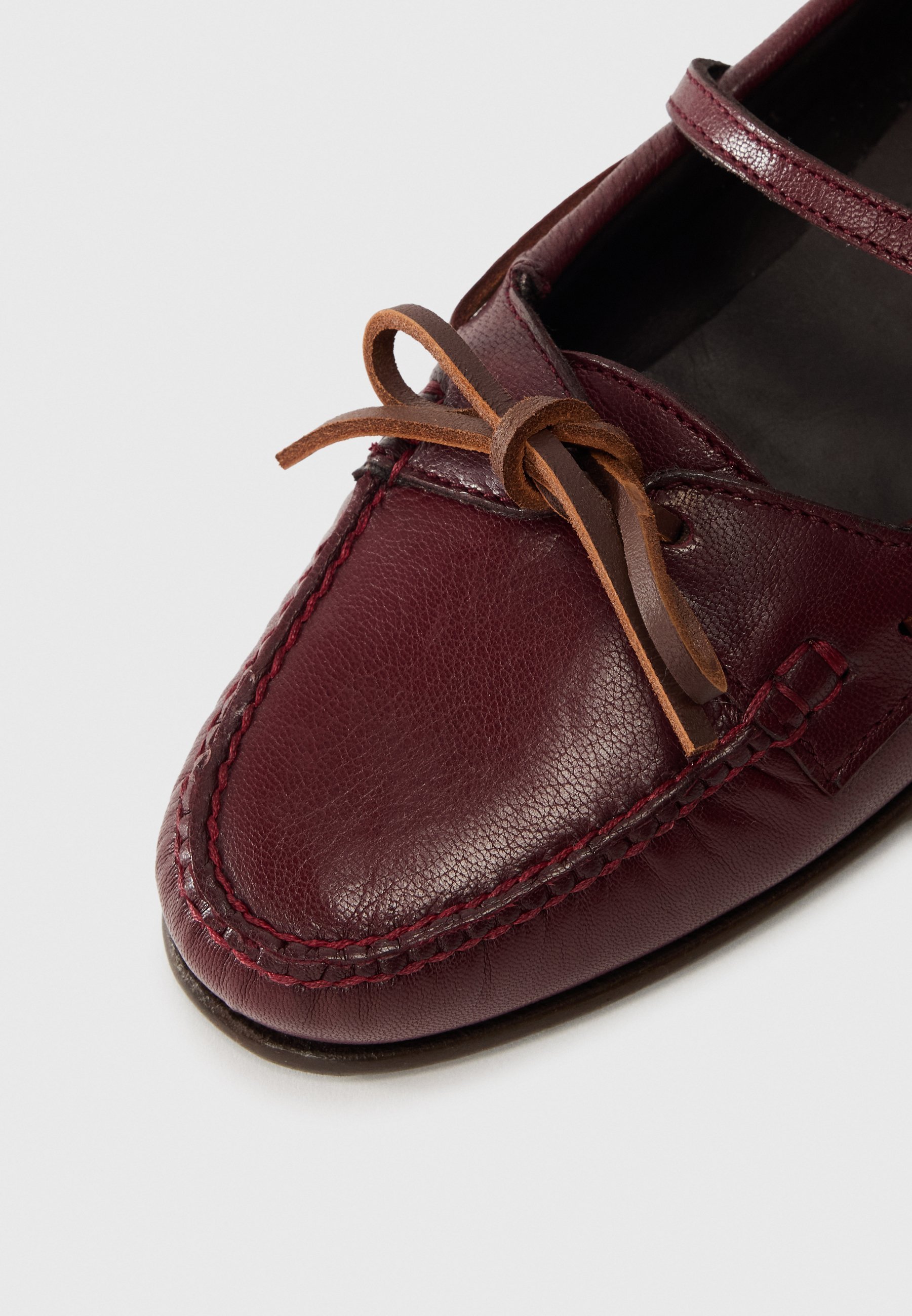 Hereu LOREA SUPPLE SHINY - Slip-ons - bordeaux