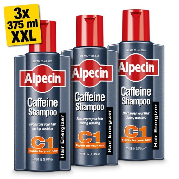 Alpecin Koffein-Shampoo XXL 3x 375ml