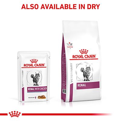 Royal Canin Veterinary Cat - Renal-ruokavalio kanan kanssa