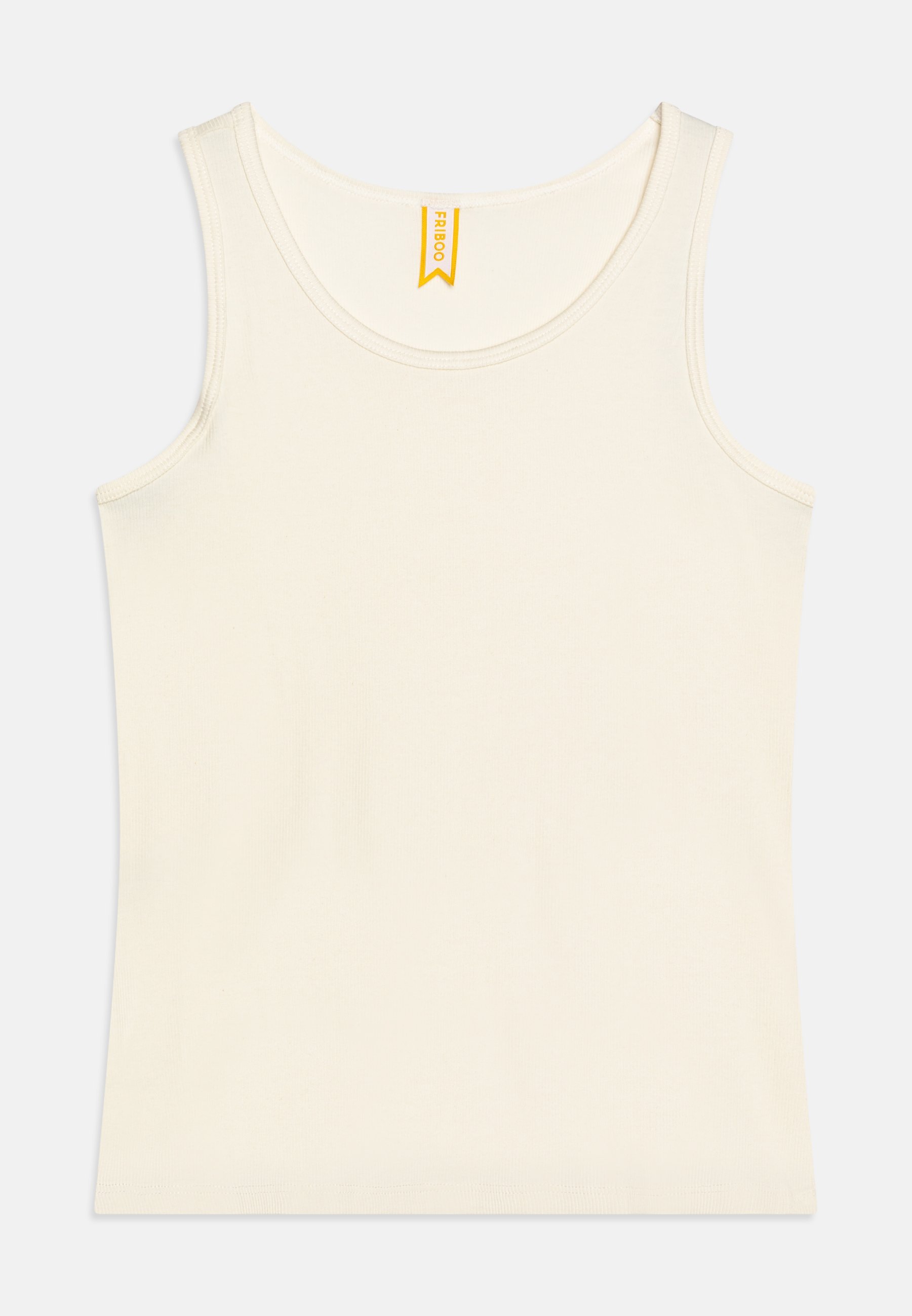 Lot de 3 débardeurs unisexes Friboo - blanc cassé