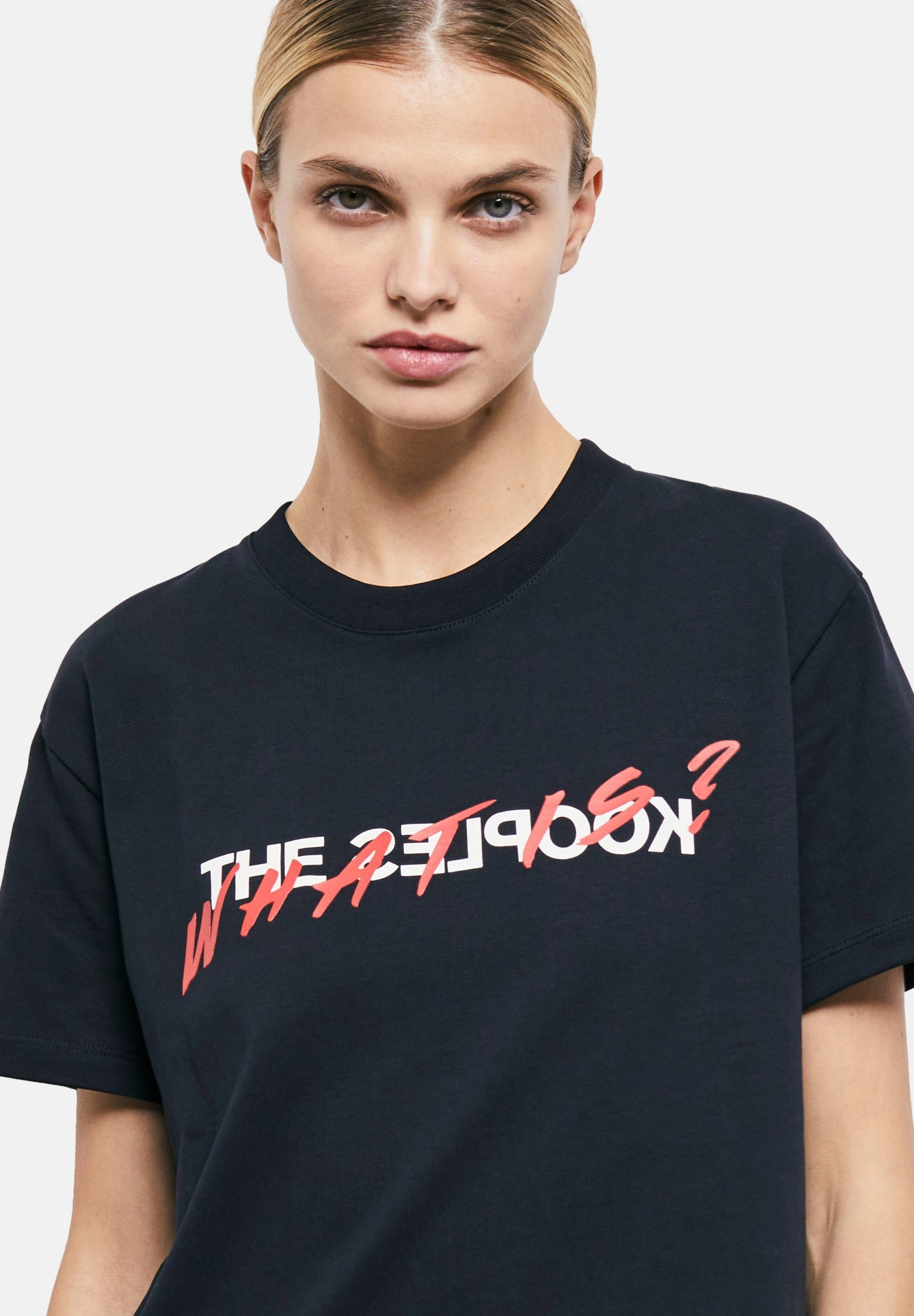 T-SHIRT The Kooples - Maglietta stampata - nera
