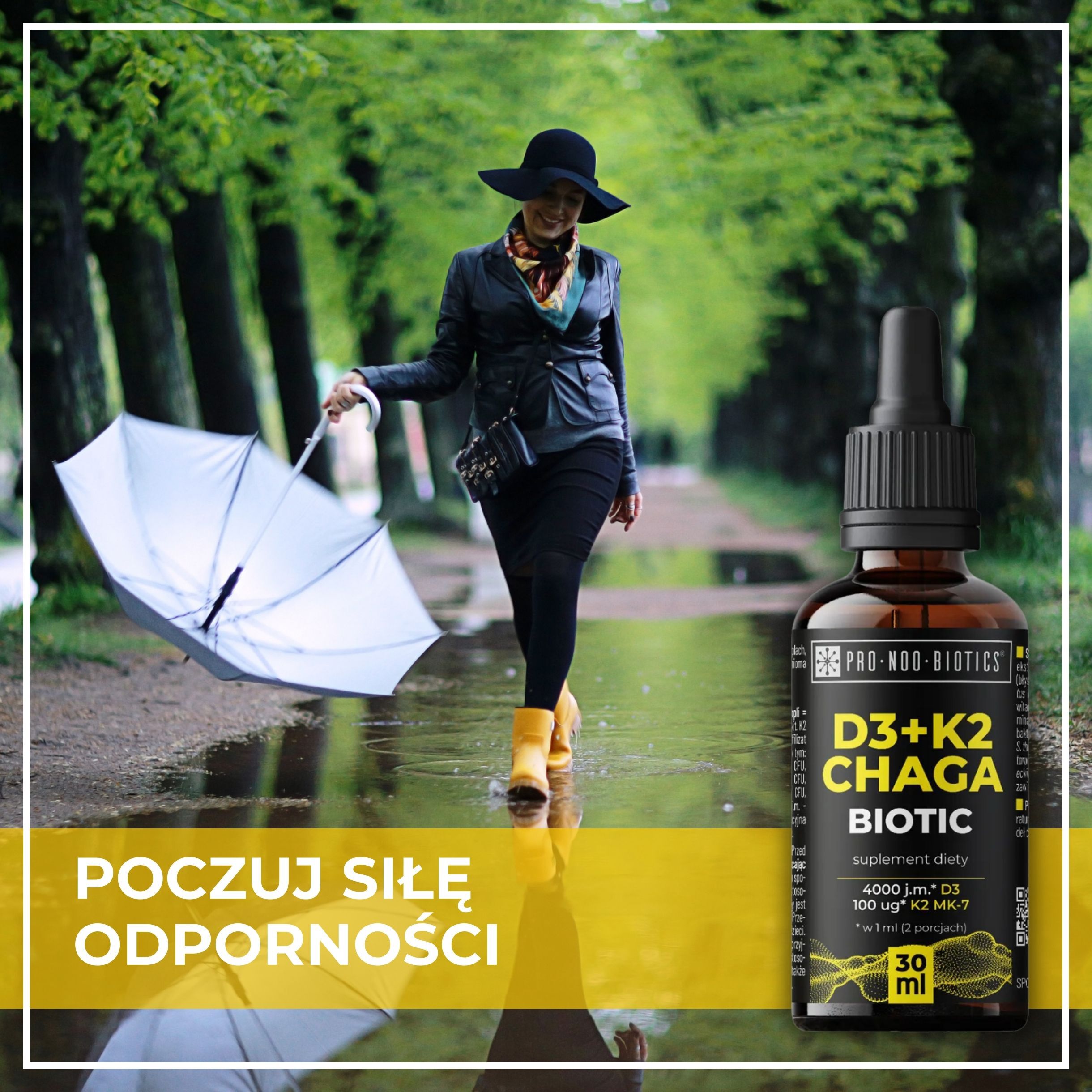 PRO-NOO-BIOTICS D3+K2 CHAGA BIOLOGICO