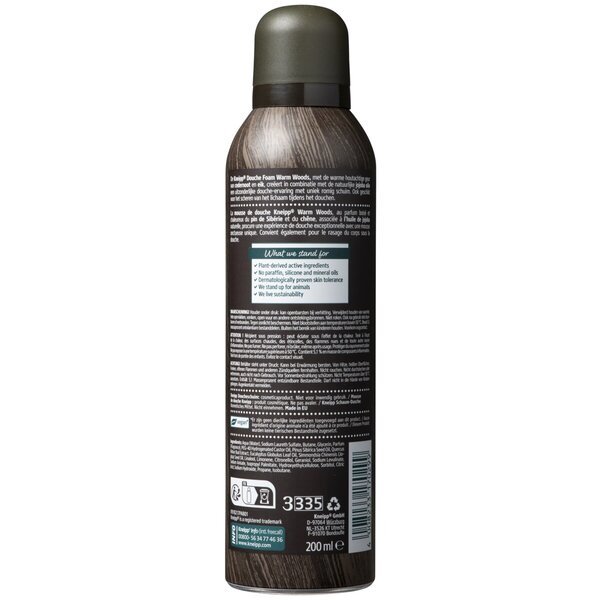 Kneipp Men Warm Woods Showerfoam<br>200ml - Normalna koža