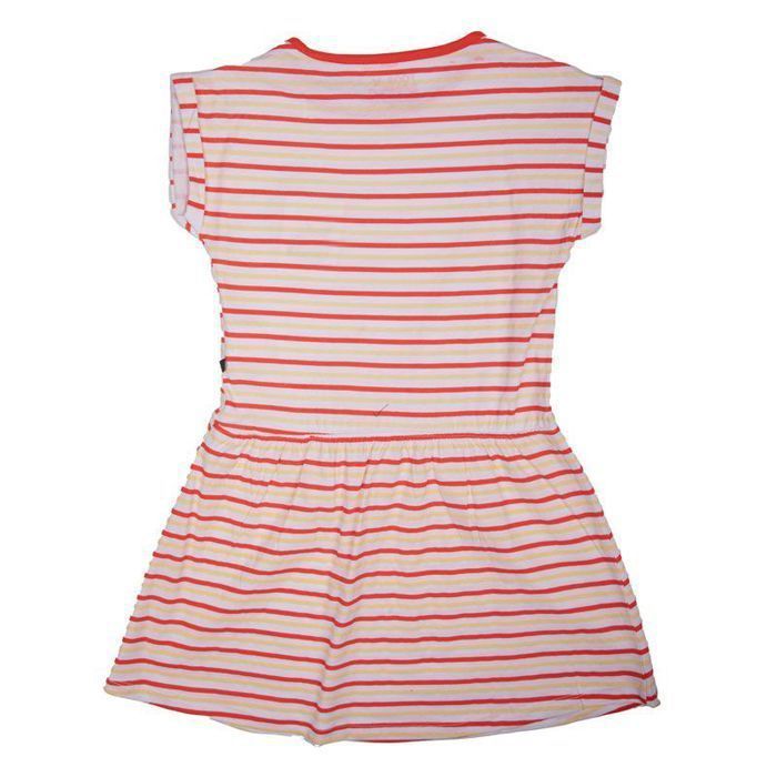 Vestido corto de algodón a rayas para niñas CHEVIGNON