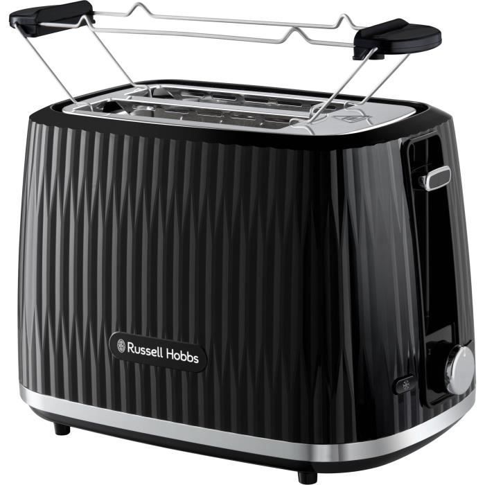 Tostadora - RUSSELL HOBBS - EDEN - 800 W - 2 ranuras - Negra