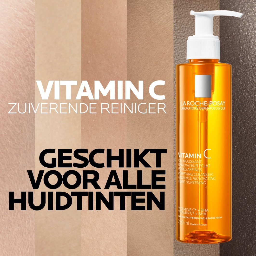 Gel de curățare La Roche-Posay cu vitamina C – 200 ml