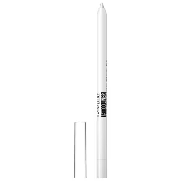 „Maybelline New York Tattoo Liner 970“ automatinis gelinis pieštukas „Polished White“, 1,3 g