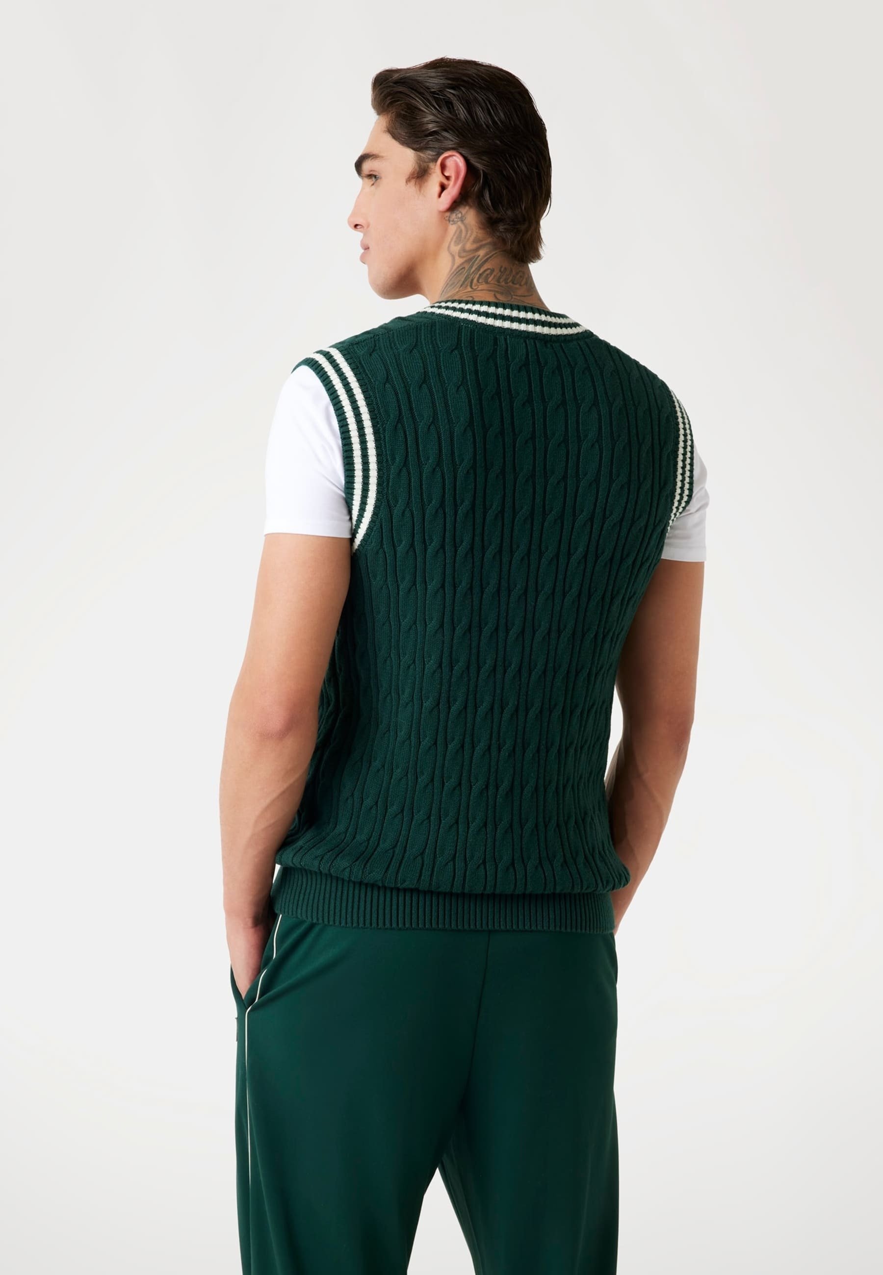 Guess Braid - Genser - mørkegrønn