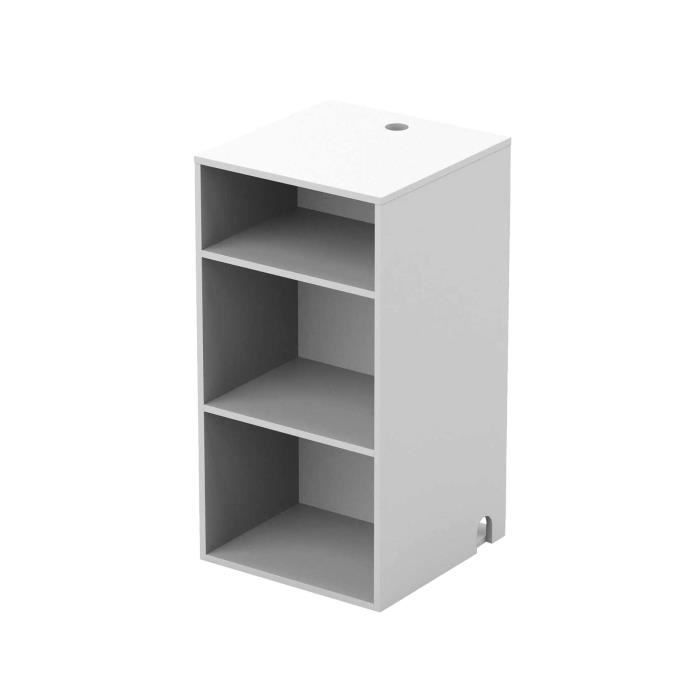 Glorious DJ Modular Mix Rack White Home DJ furniture