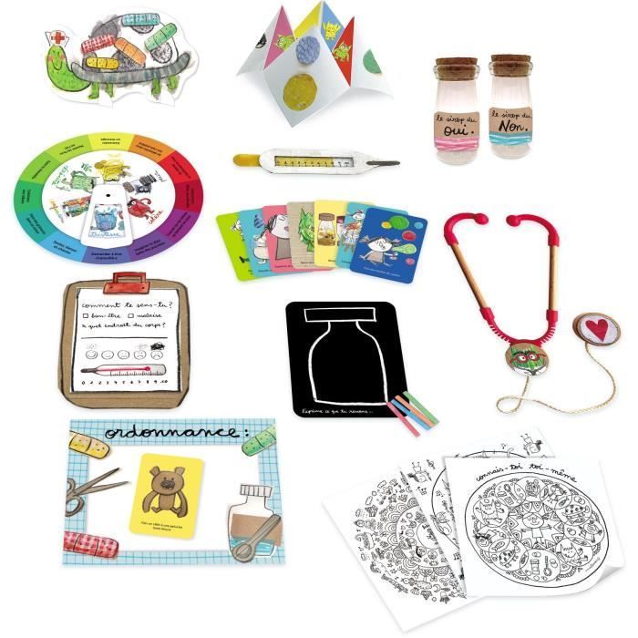 Kit Médico das Emoções - Jogo Educativo - NATHAN - A partir de 3 anos