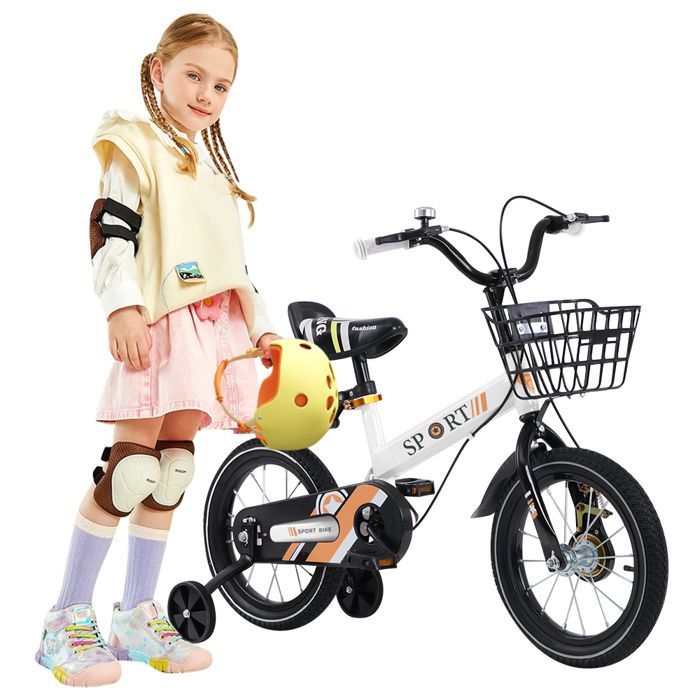 Bicicleta infantil para principiantes de 16