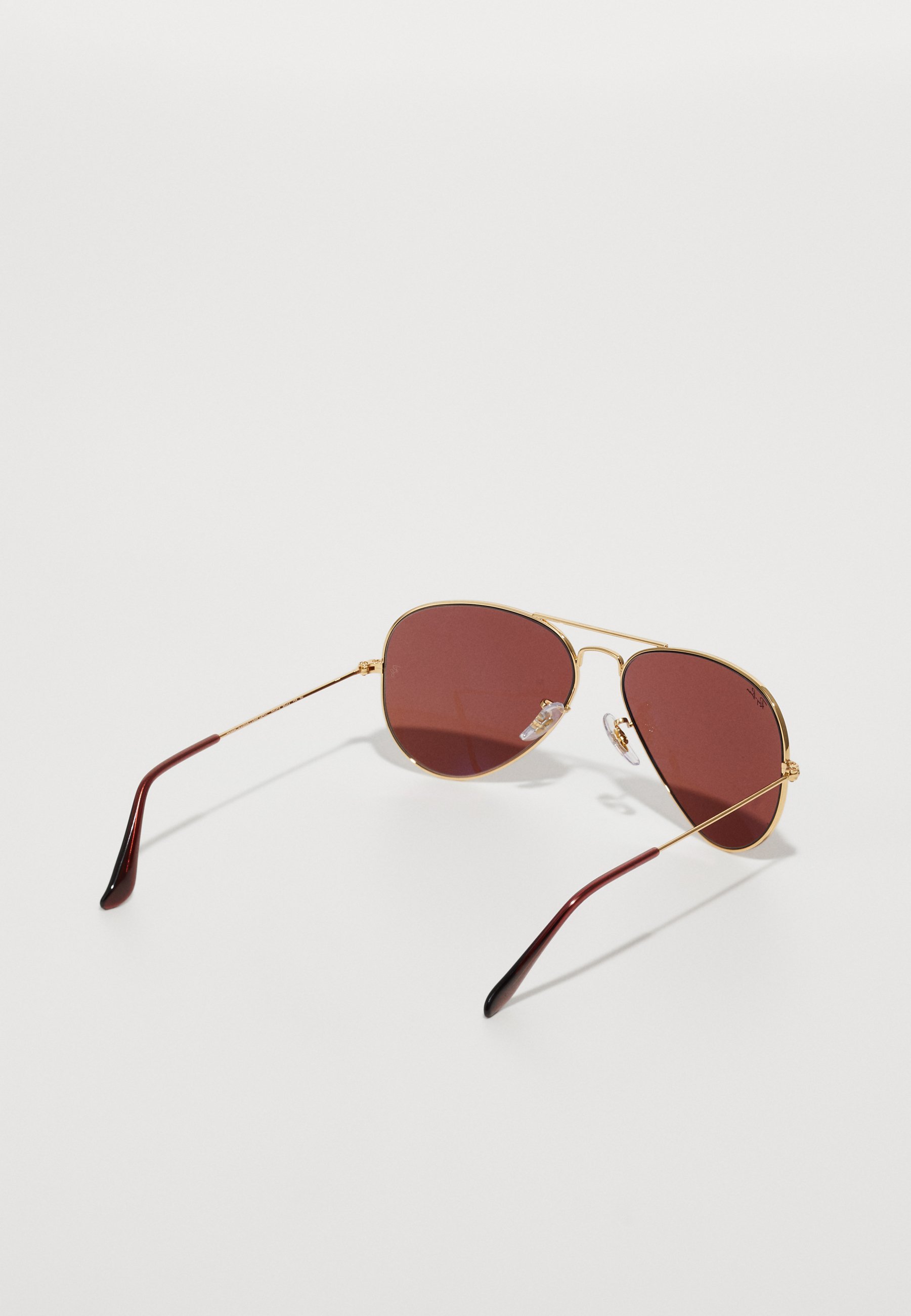 Ray-Ban AVIATOR UNISEX - Okulary przeciwsłoneczne - arista/czerwone
