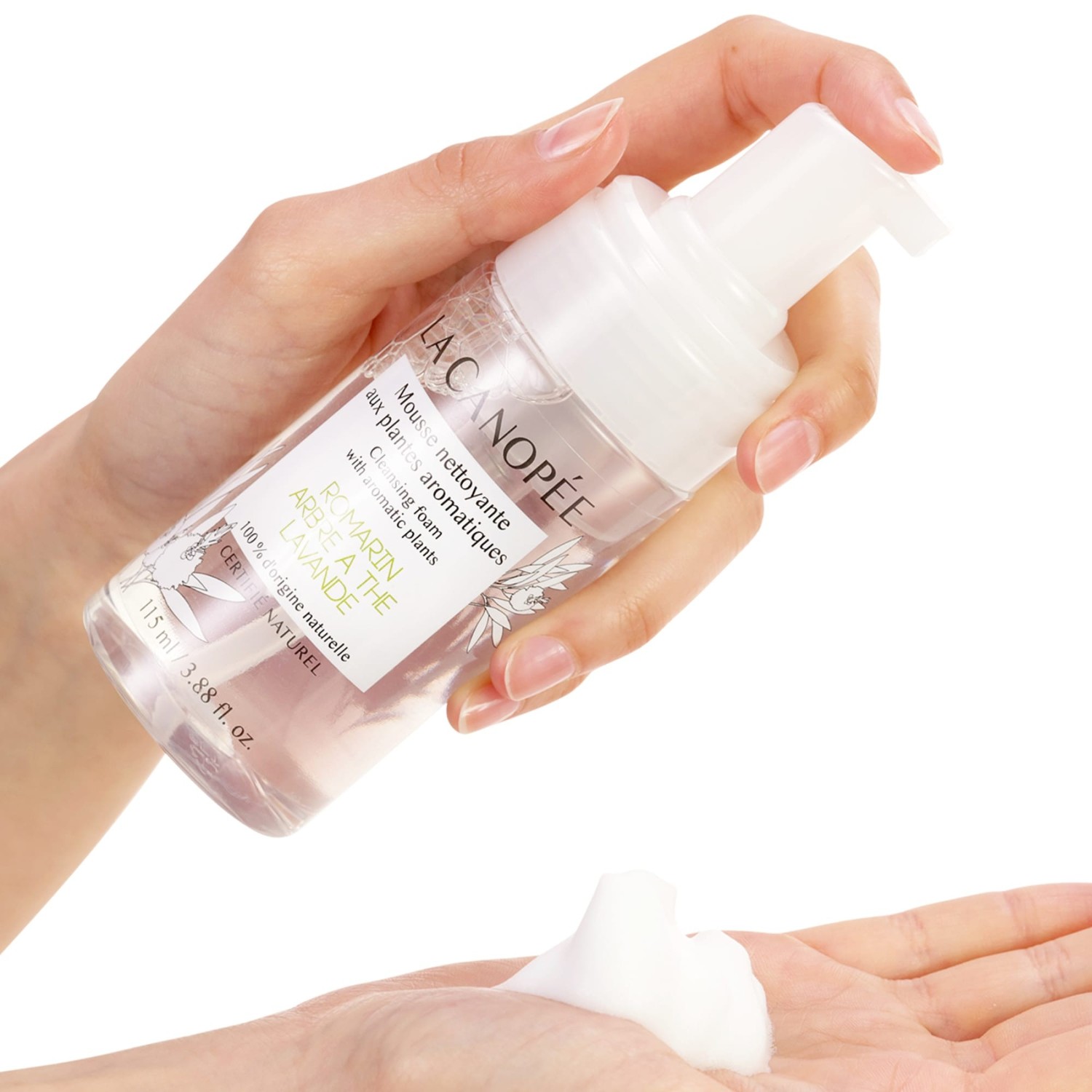 La Canopée Mousse nettoyante aux plantes aromatiques