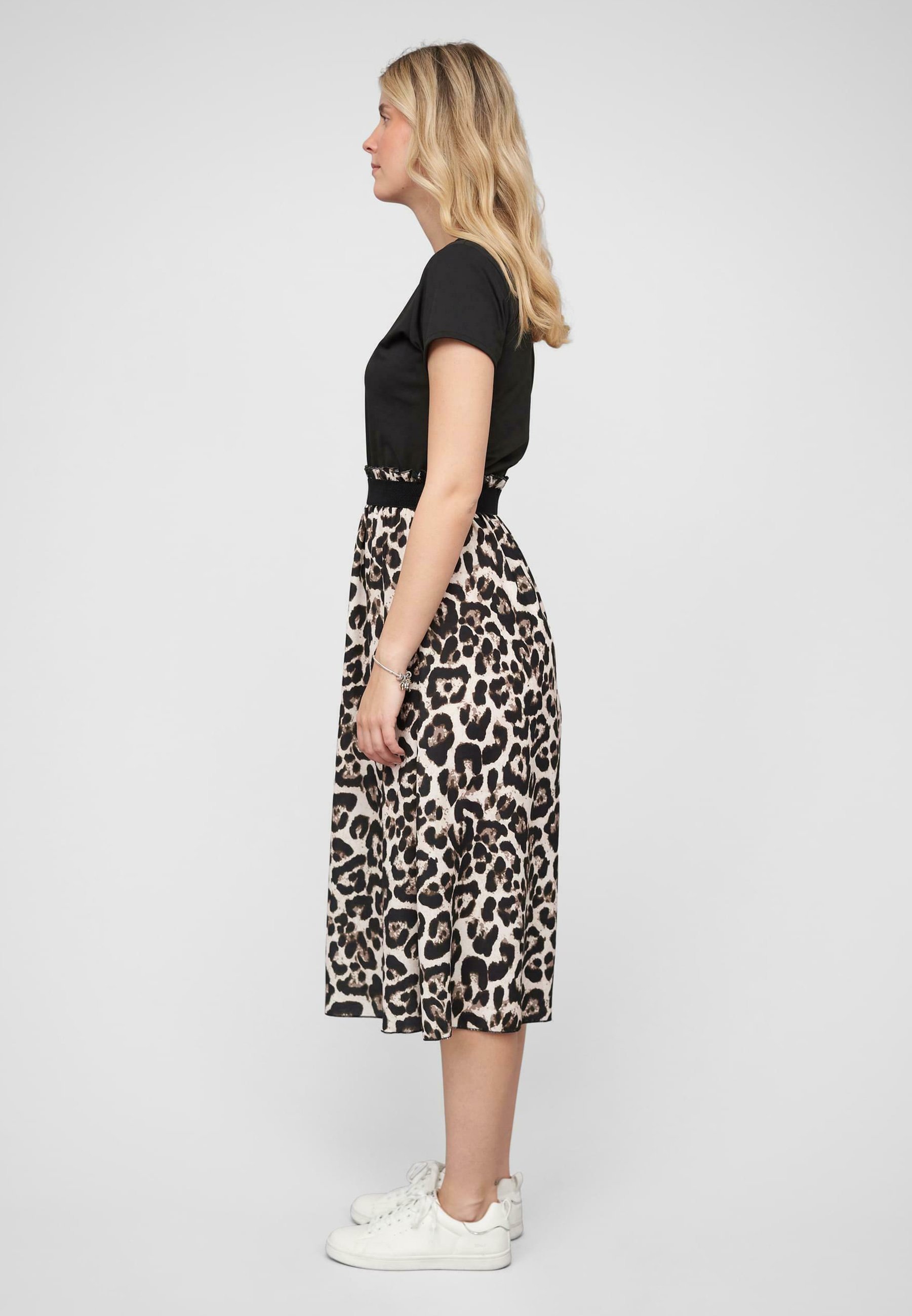 Cloud 5ive Jersey jurk - bruin