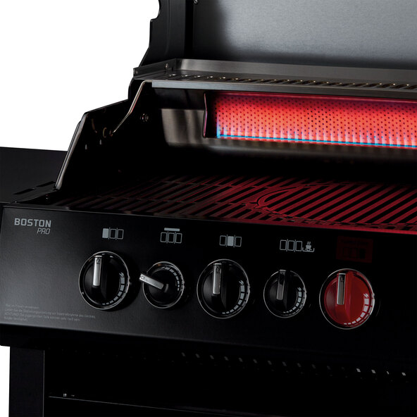 Gratar pe gaz Boston Black Pro 3 SIKR Turbo