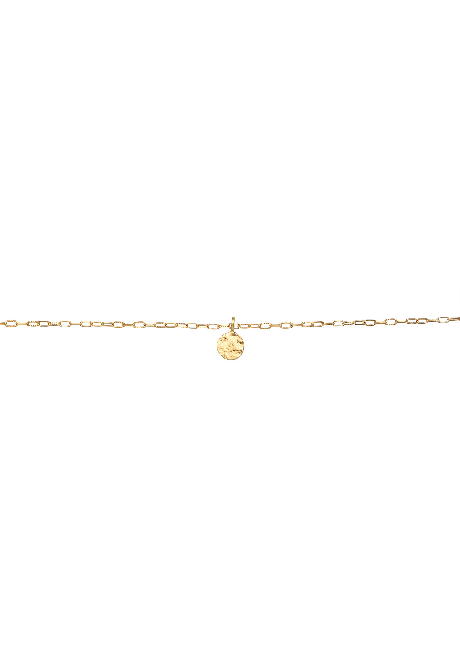 Elli Femmes Pendentif plaquette texturée intemporel en argent sterling 925