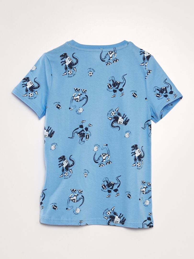 Camiseta estampada - AZUL