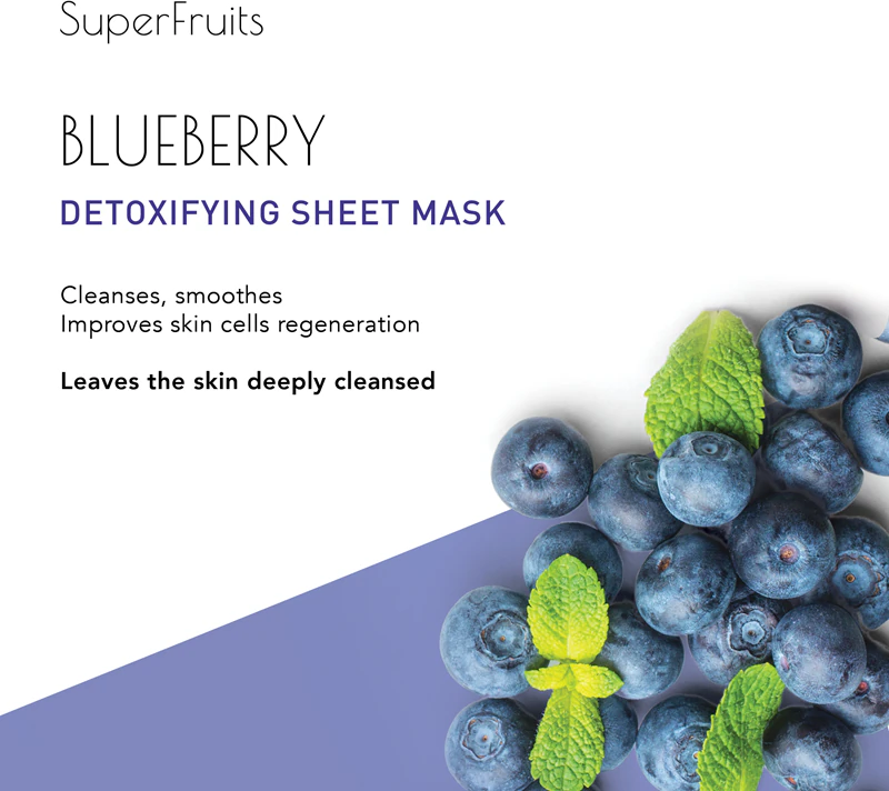 KORIKA SuperFruits Mirtilo - Máscara Facial Detoxificante