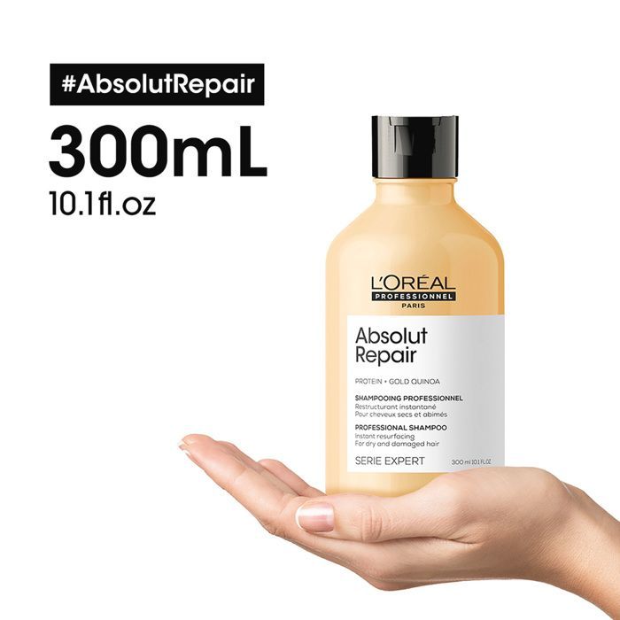 Haarverzorgingsset - L'ORÉAL PARIS - L'Oréal Professionnel - Absolut Repair Serie Expert Shampoo 300 ml