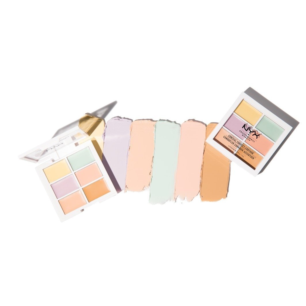 NYX Professional Makeup paleta korektora za ispravljanje kontura - 1,5 g