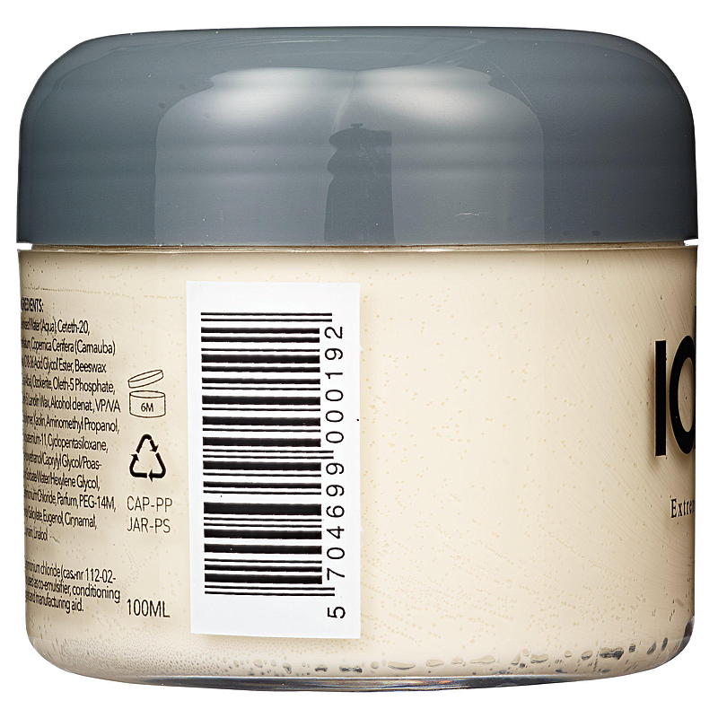 IdHAIR ID Hair haarwax 100 ml Extreme Titanium