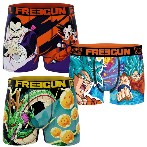 Pack 3 Freegun Briefs Tao Pa Pa & Shenron
