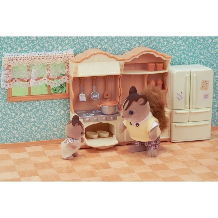 Miniature figurines - SYLVANIAN FAMILIES - 5341 - The fitted kitchen