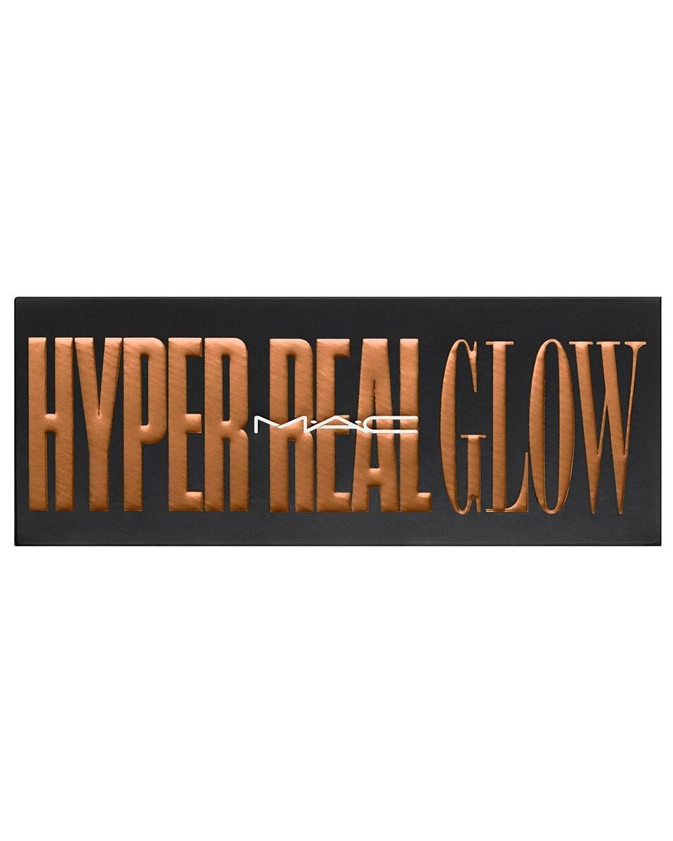 MAC HYPER REAL GLOW PALETTE ΠΑΛΕΤΑ HIGHLIGHTING - ΣΚΙΕΣ ΜΑΤΙΩΝ - ΤΕΛΕΙΑ ΟΜΟΙΟΜΟΡΦΗ ΛΑΜΨΗ