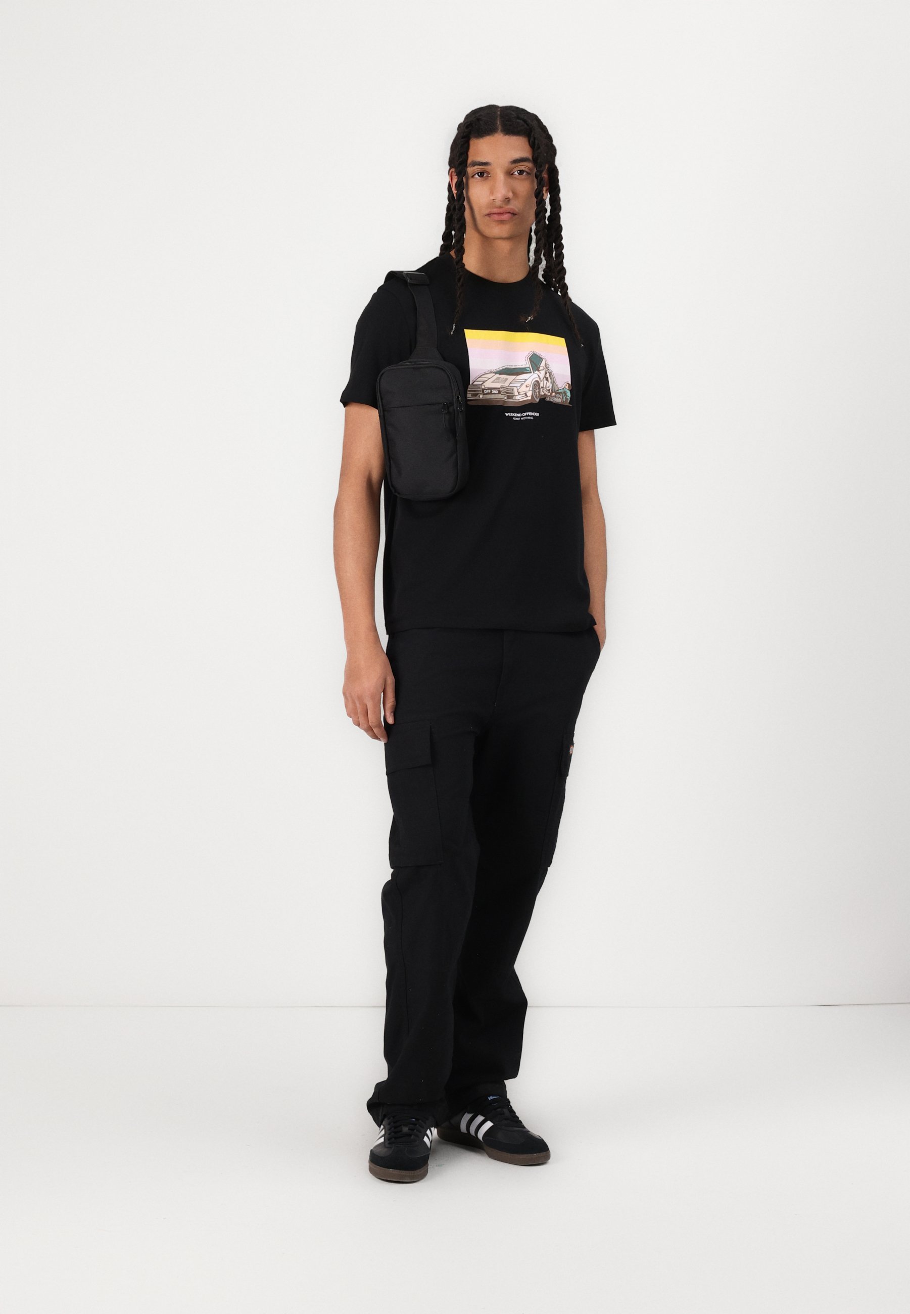 Weekend Offender QUAALUDES - T-shirt met print - zwart