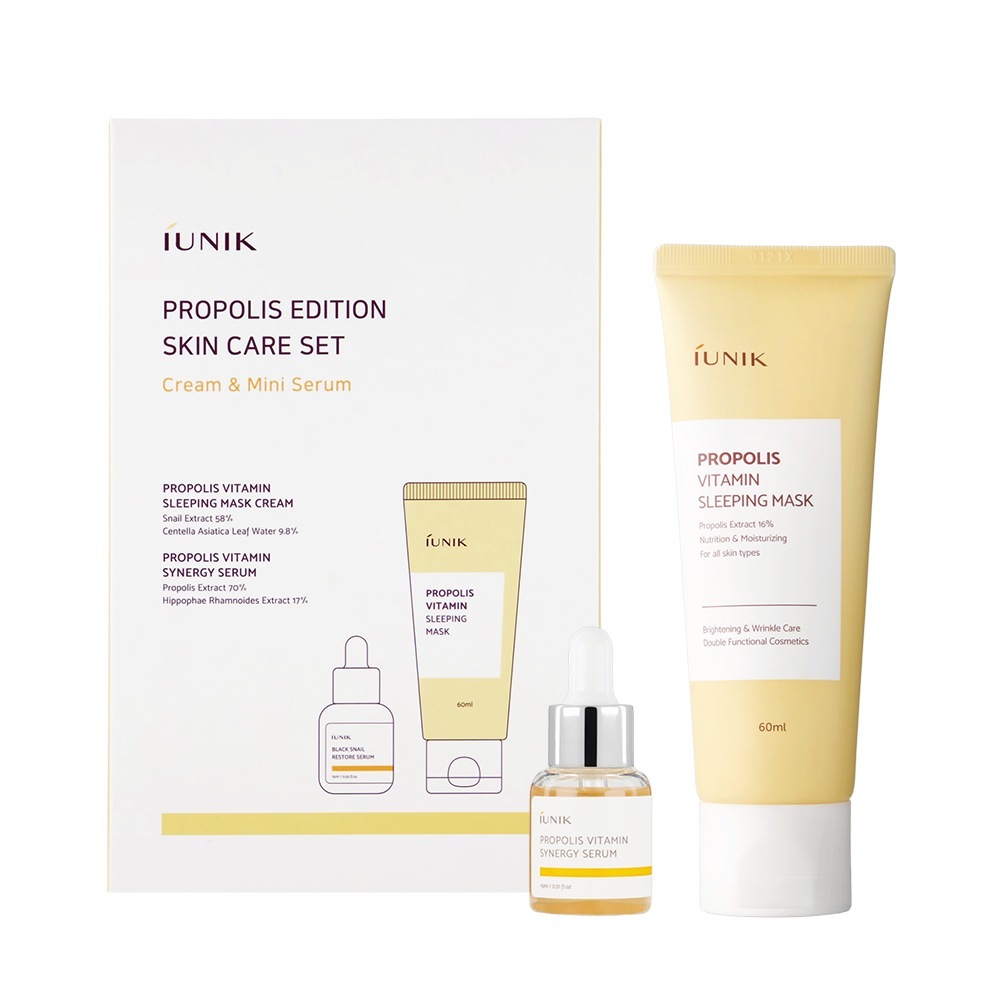 iUnik Propolis Edition set za njegu kože