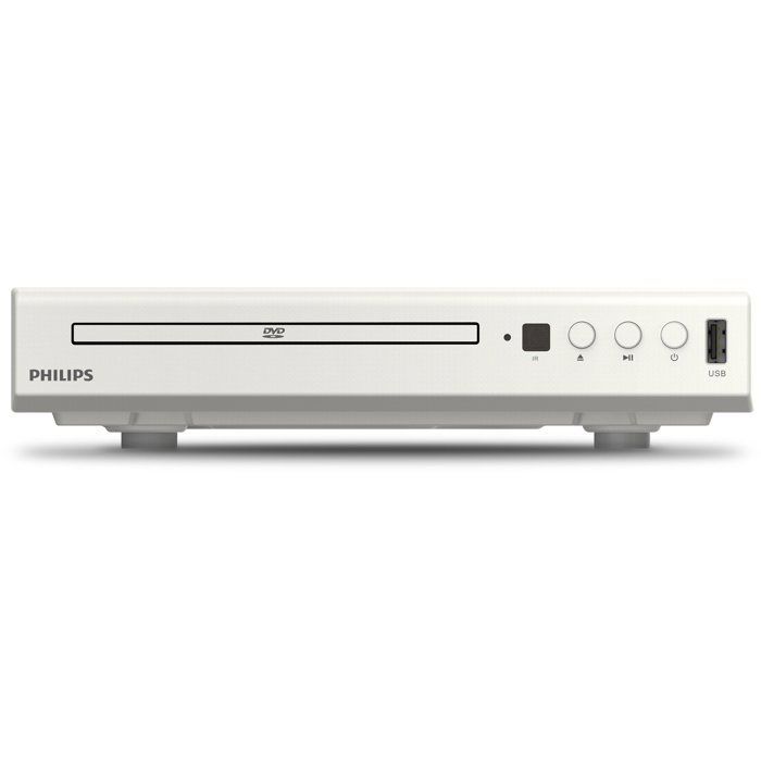 Lettore Blu-ray DVD - THOMSON - TAEP200W - Schermo integrato - Connessione multimediale USB - Smart Picture - Bianco