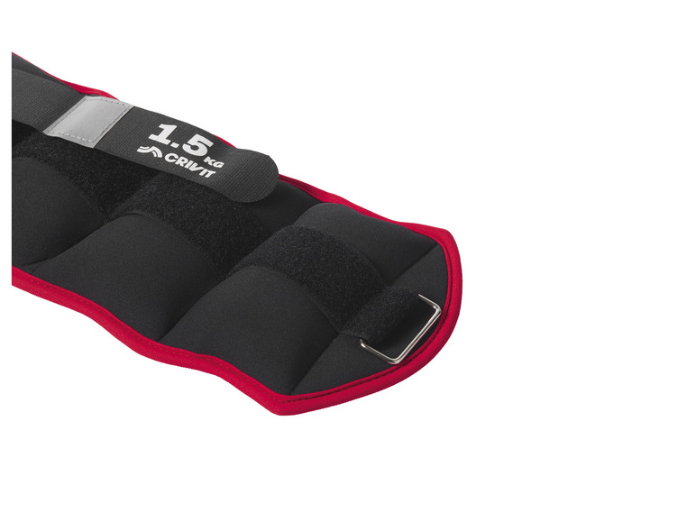CRIVIT Weight Cuffs, 1.5 kg, Set of 2