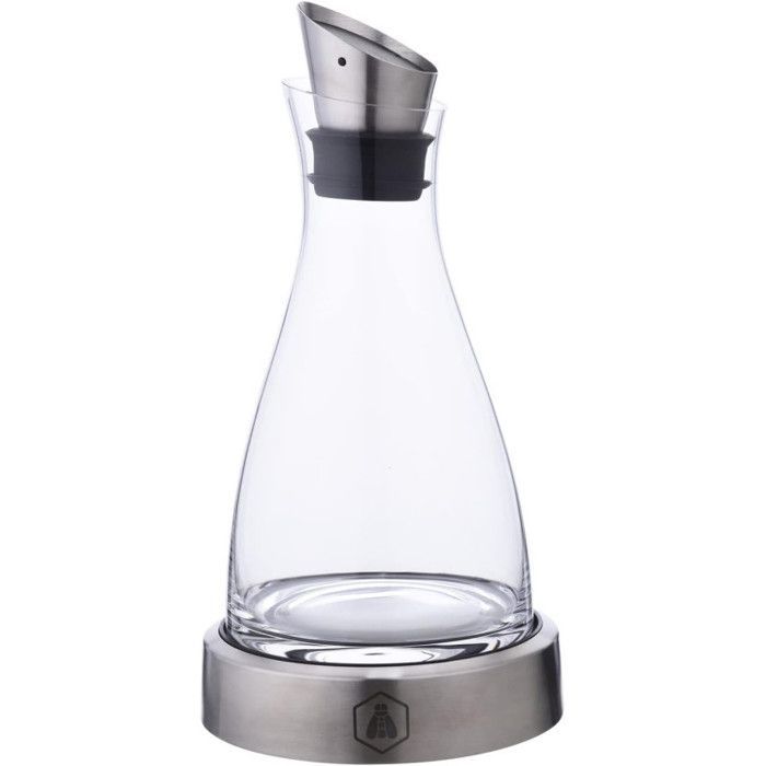 Carafe à décanter - Avec base refroidissante - Verre - Transparent - Vin et boisson - Laguiole