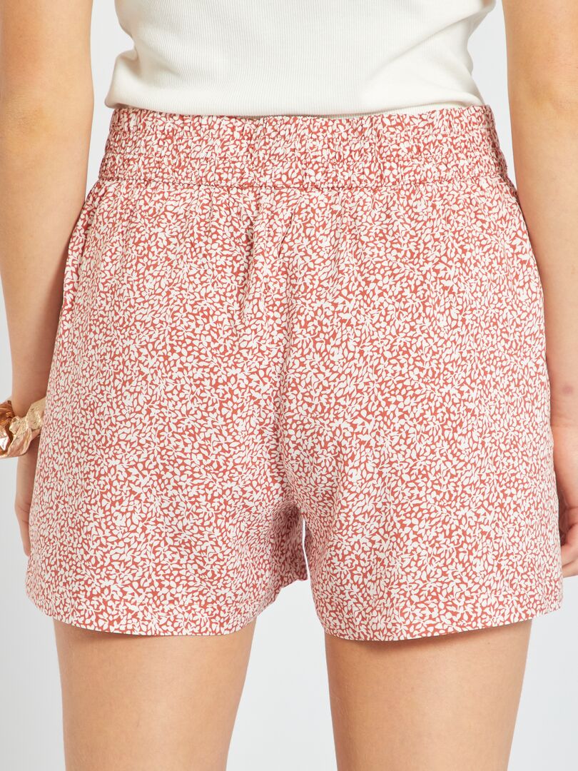 Weiche und leichte „JDY“-Shorts – ORANGE