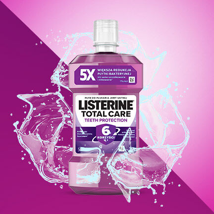 Στοματικό διάλυμα Listerine 500ml Total Care