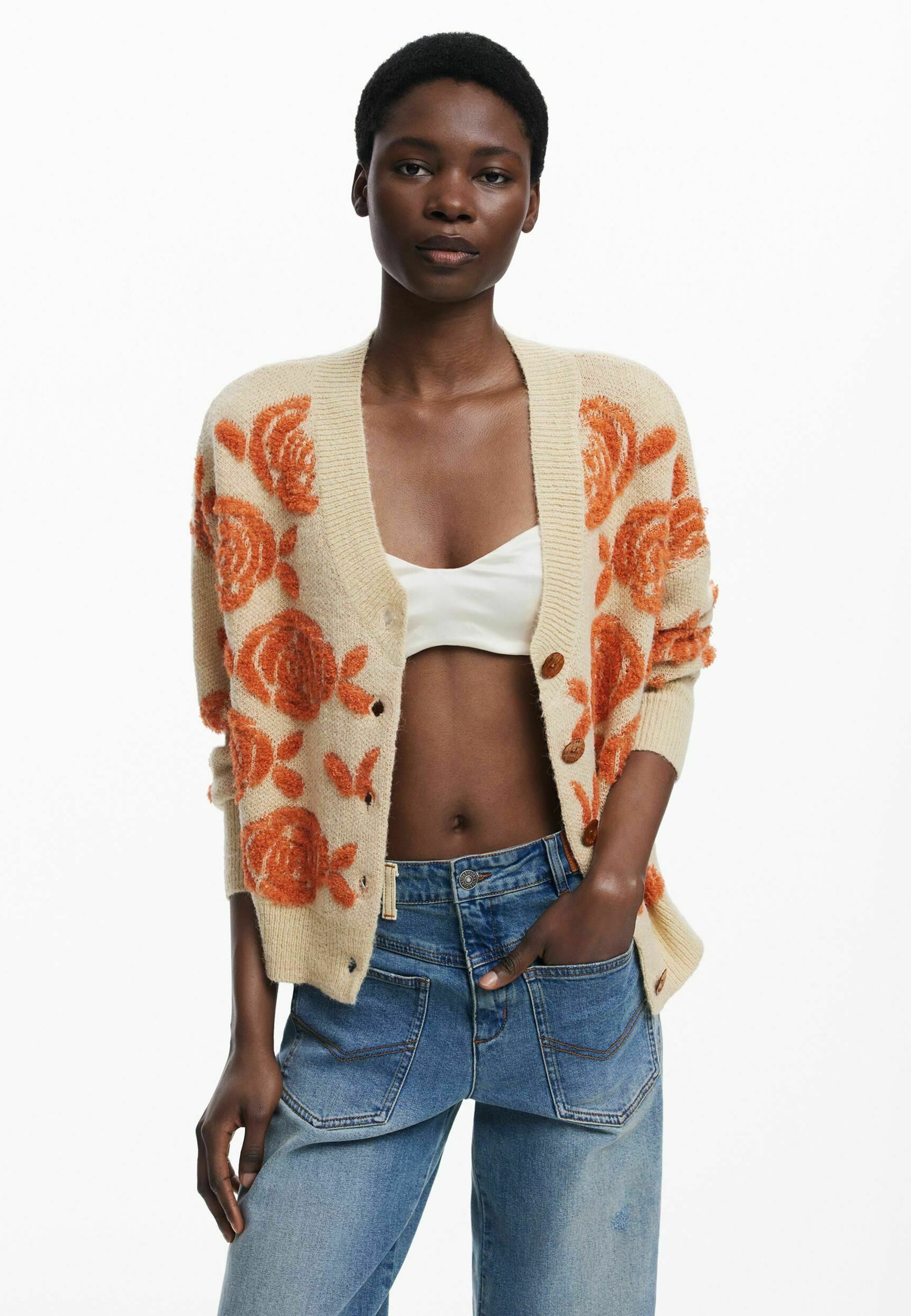Gilet Desigual - orange