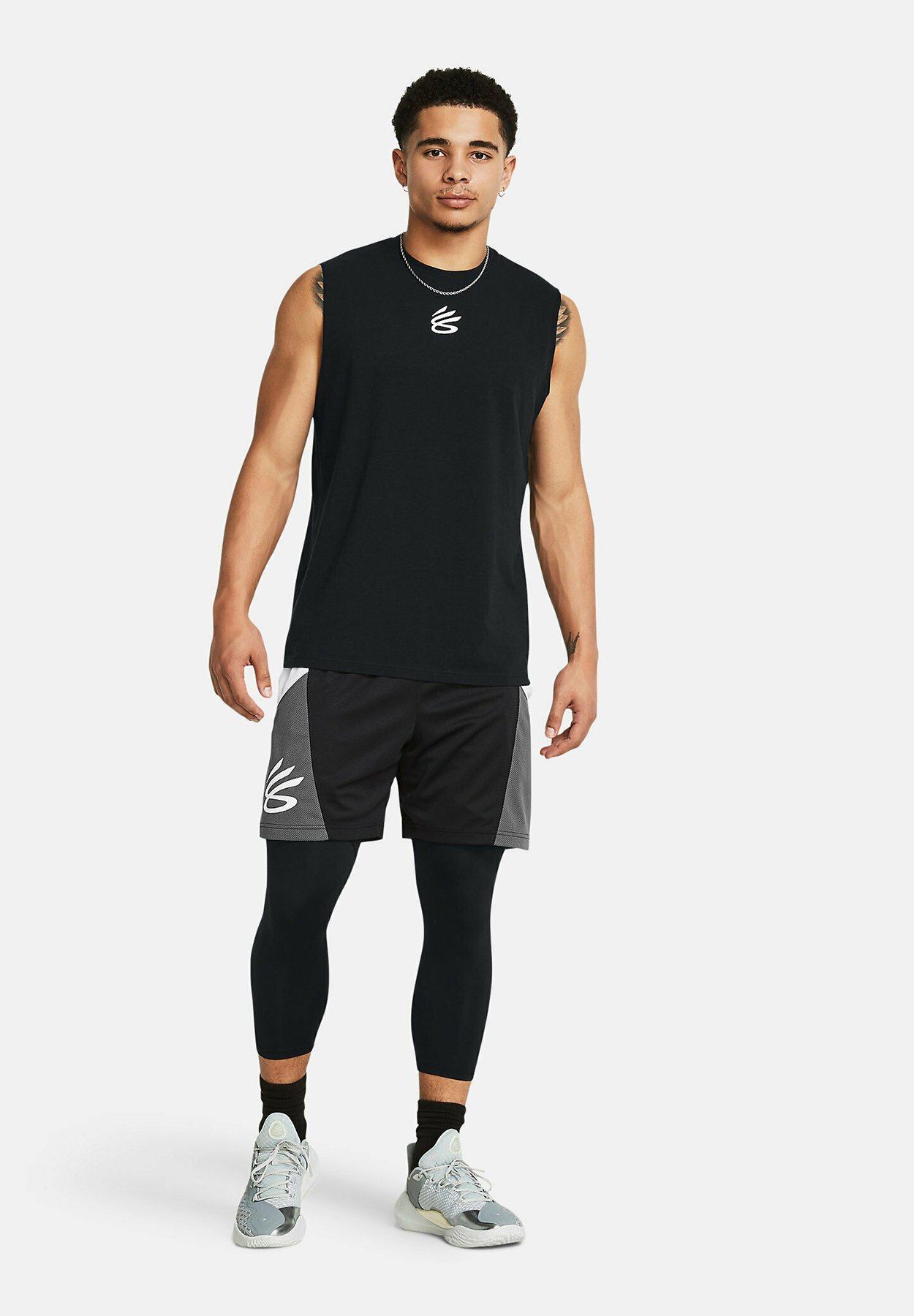 Under Armour Curry Brand - Basislaag - zwart