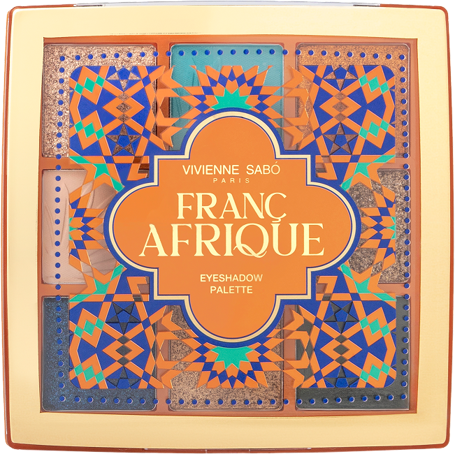Палета сенки за очи Fraçafrique Палете сенки за очи и шминка