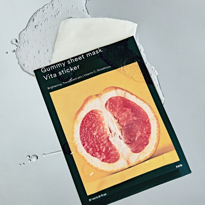 Abib Gummy sheet mask Vita Sticker