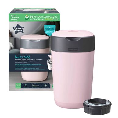 Tommee Tippee -vaippakotelo Twist & Click -väripinkki 1 kpl 1 kpl