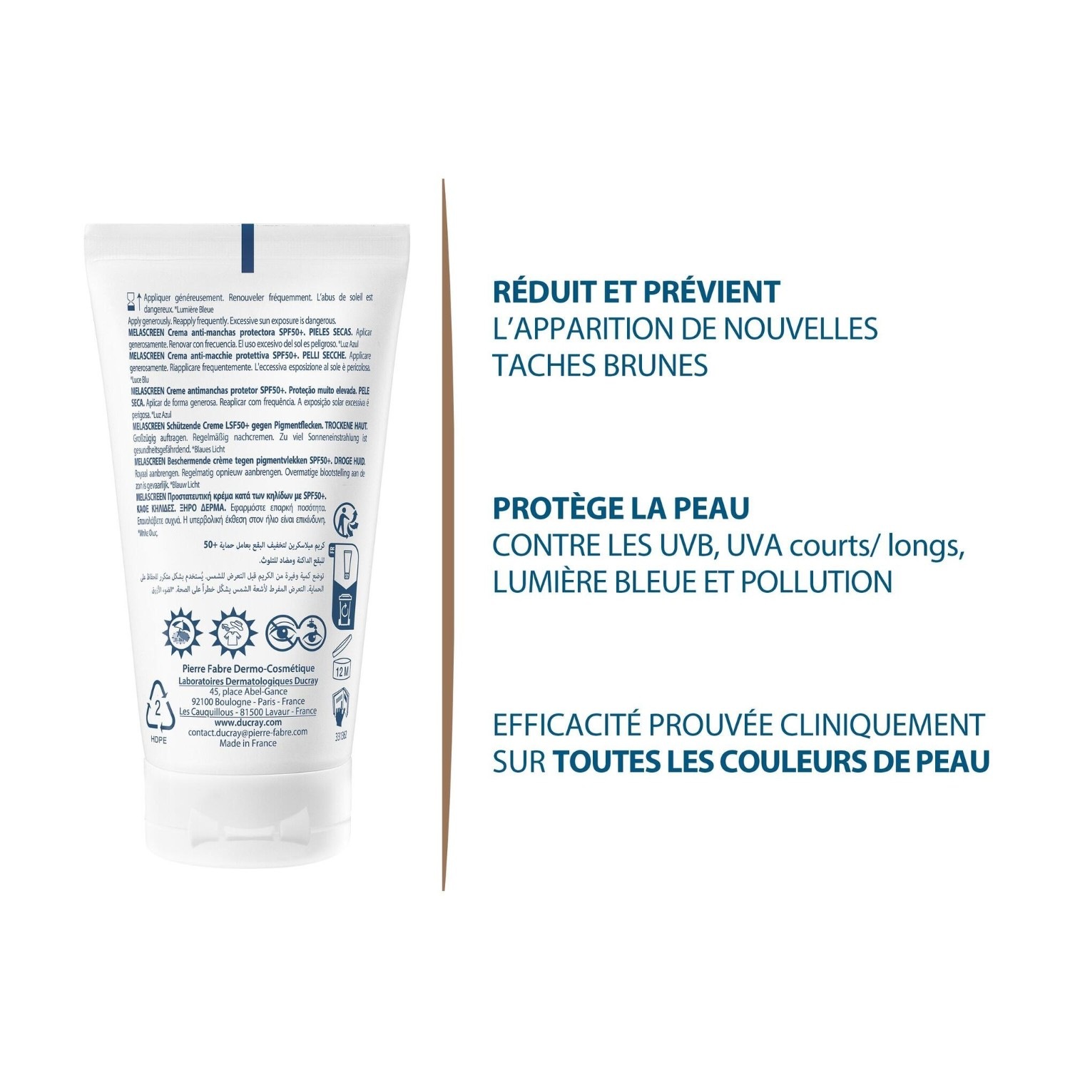 Ducray Crème antitaches protectrice SPF50+