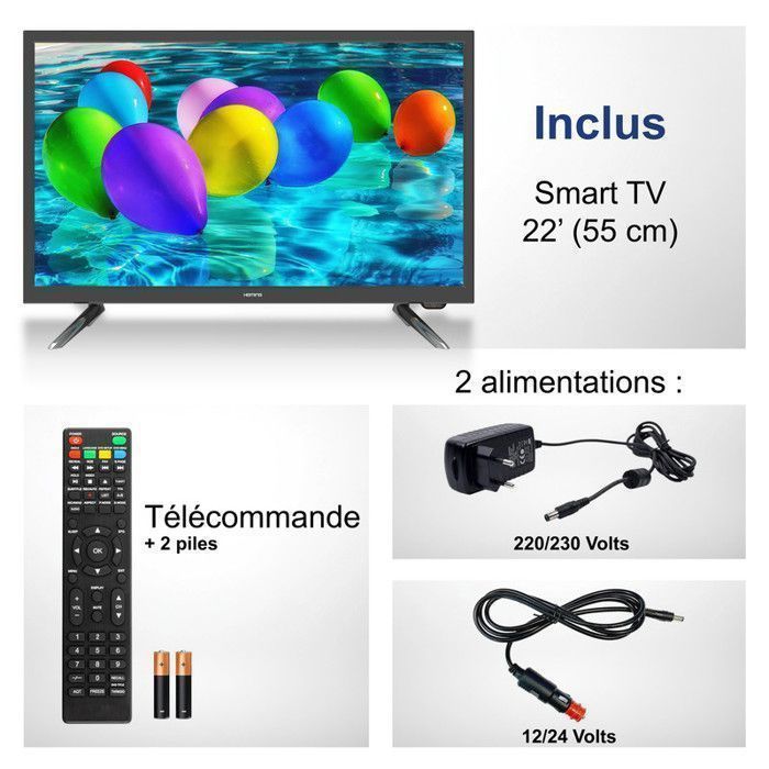 HEMING TV Connectée 21,5