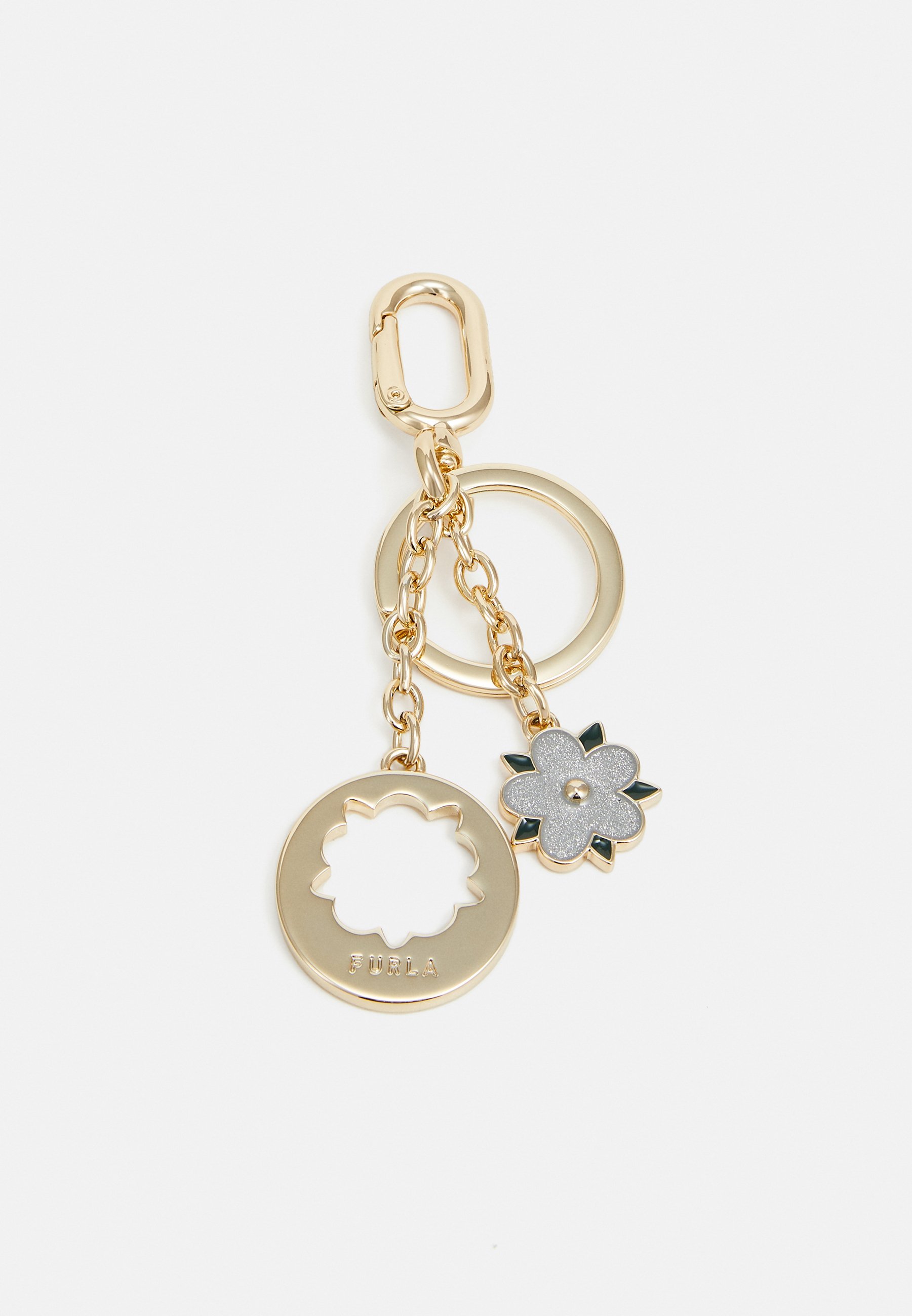 Furla Schlüsselanhänger Blume - Schlüsselanhänger - goldfarben