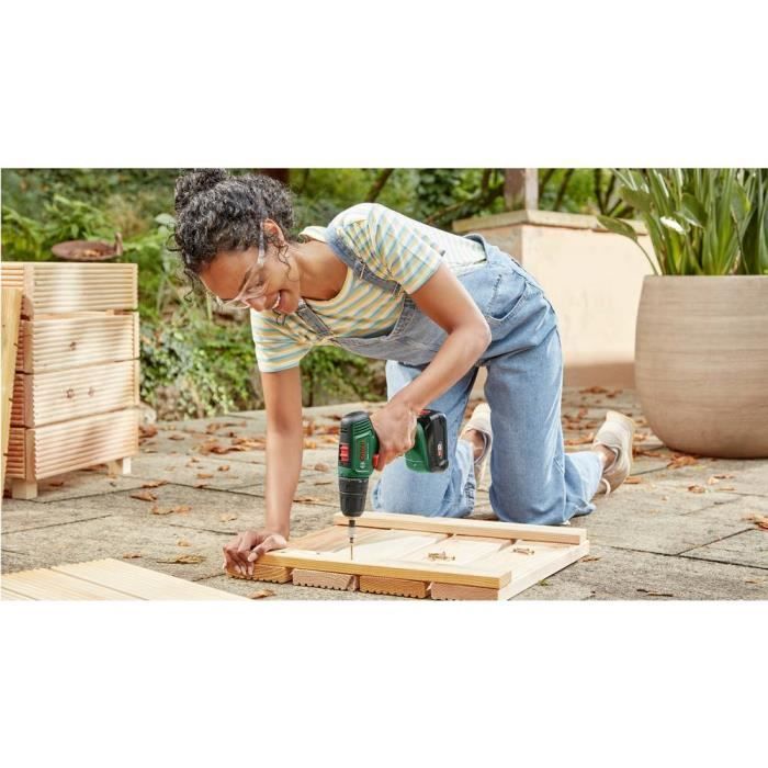 Taladro atornillador inalámbrico Bosch EasyDrill 18V-40 (+1 batería de 2,0 Ah) + 1 cargador AL 18V-20