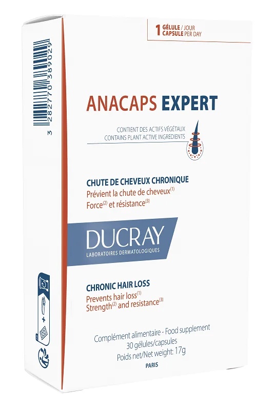 DUCRAY Anacaps Expert Cap/A 30 cápsulas
