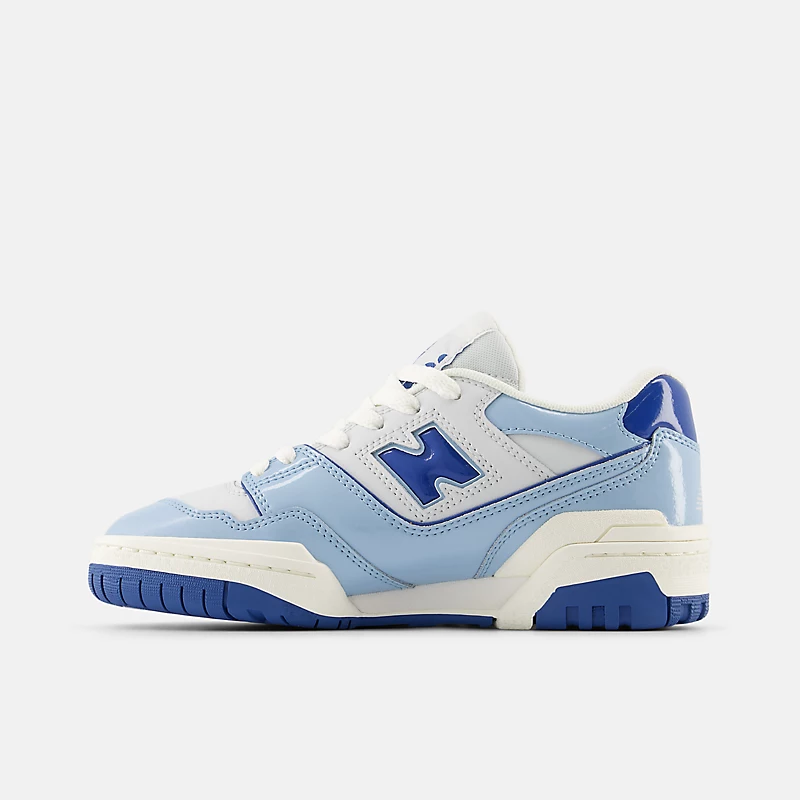 Baby 550 - Bleu chromé avec gris quartz