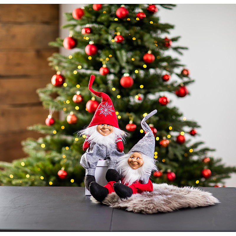 Casa Babbo Natale 56 cm, seduto