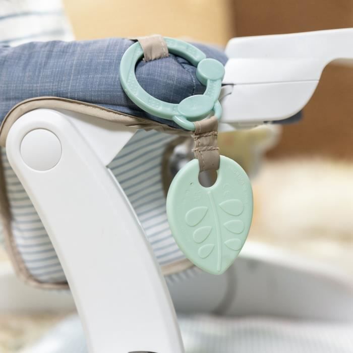 INGENUITY Casi de Zebra, Baby Leerstoel - biedt ondersteuning voor de baby, babycadeau