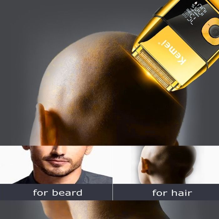 COZY - RASOIO ELETTRICO - Rasoio professionale per barba e capelli 2028, ricaricabile, per uomo, con testina di taglio